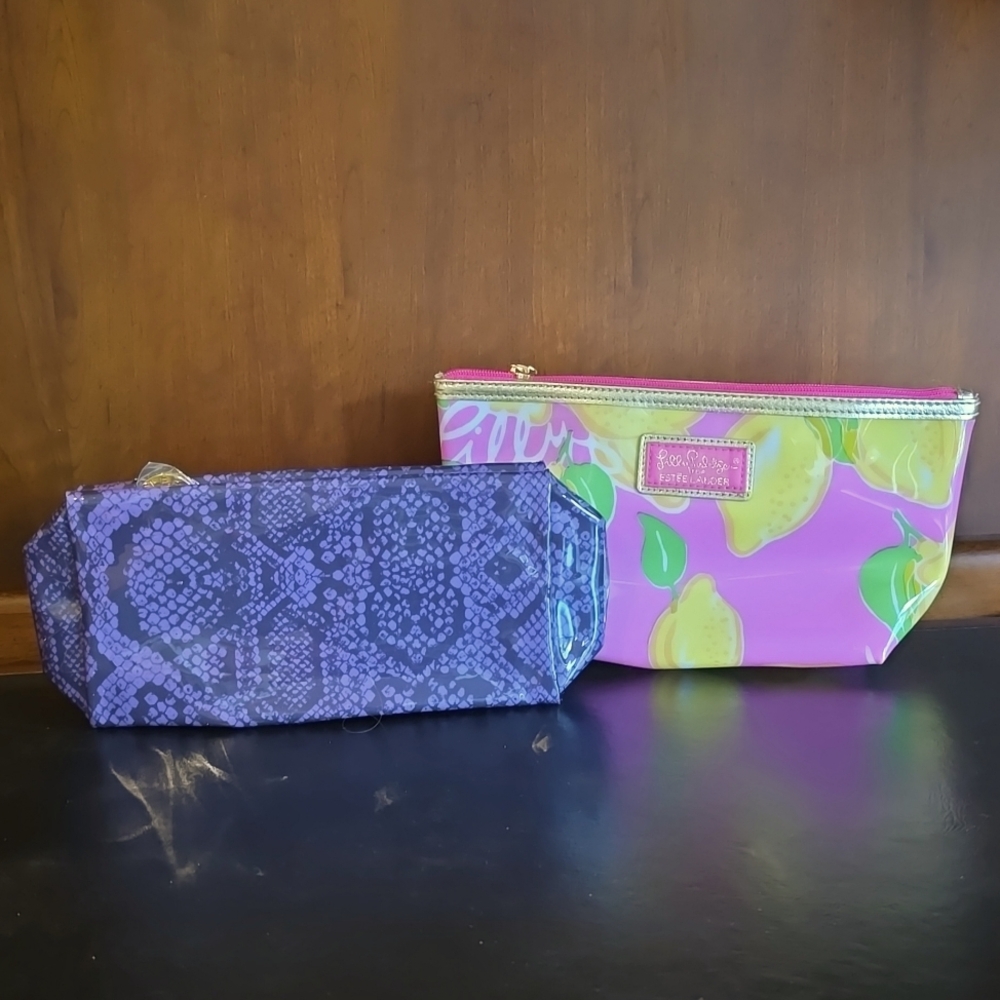 Estee Lauder Cosmetic Bags, set of 2 NWOT
